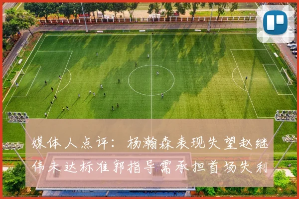 媒体人点评：杨瀚森表现失望赵继伟未达标准郭指导需承担首场失利责任